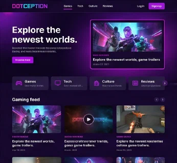 DotCeption.com concept 4